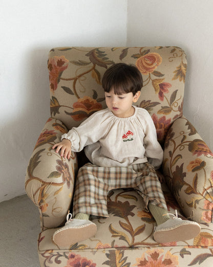 Little Mushroom Blouse [Doucement] (25AW)【2025年10月下旬以降お届け予定】