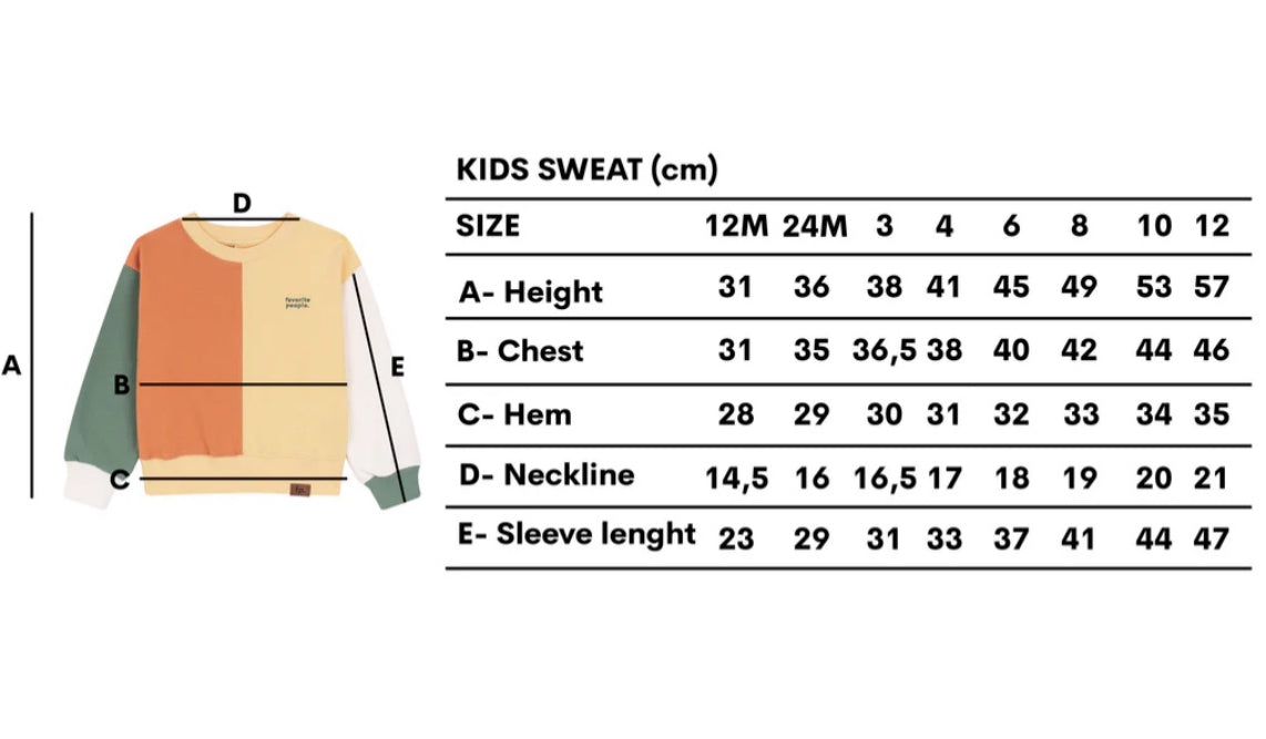 CHITA SWEATSHIRT [Favorite People] (25AW)