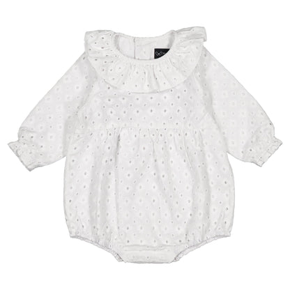 Romper DUPLEIX ceremony english embroidery [Maison Marelle](25SS DROP2)