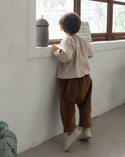 Rustic Corduroy Pants - Acorn  [Doucement] (25AW)【2025年10月下旬以降お届け予定】