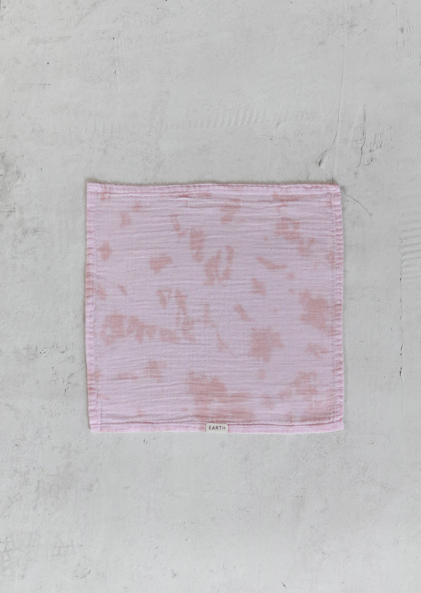 Plant dyed organic cloths set - Tie dye [EARTH THE ARCHIVE] (26AW)