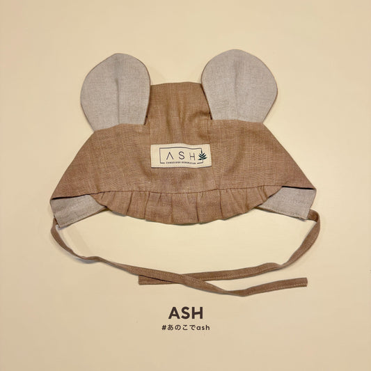 [ASH generation] mouse bonnet (wavy) / lavender