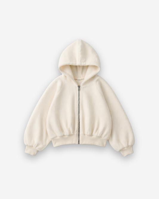 Volume hoodie - Ecru Cream [EARTH THE ARCHIVE] (26AW)