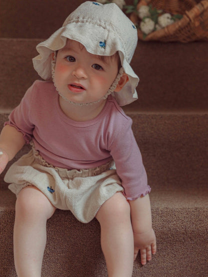 Blueberry Linen Bucket Hat [Doucement] (26SS)
