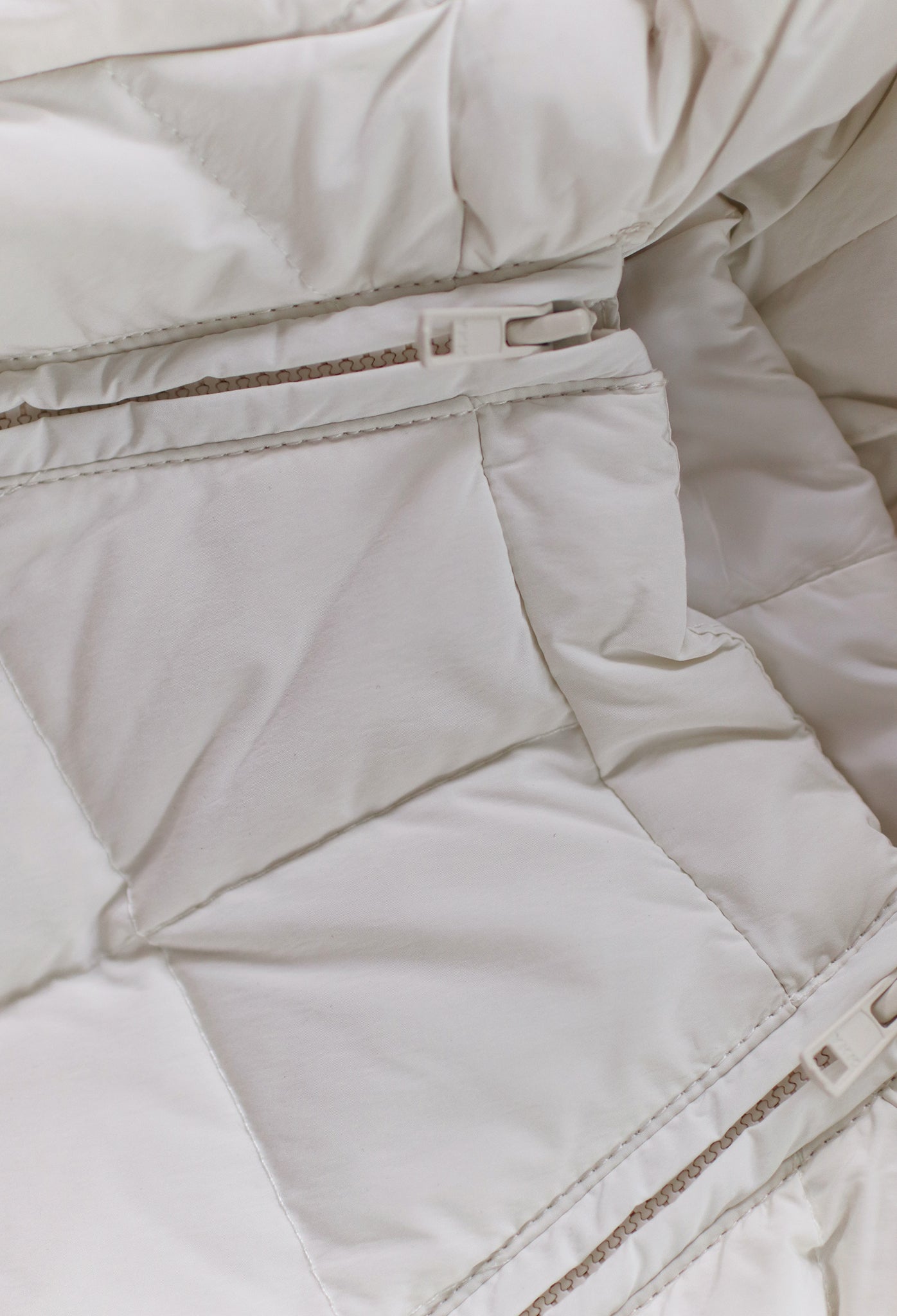 Lightweight padded jumpsuit - Cream [EARTH THE ARCHIVE] (26AW)