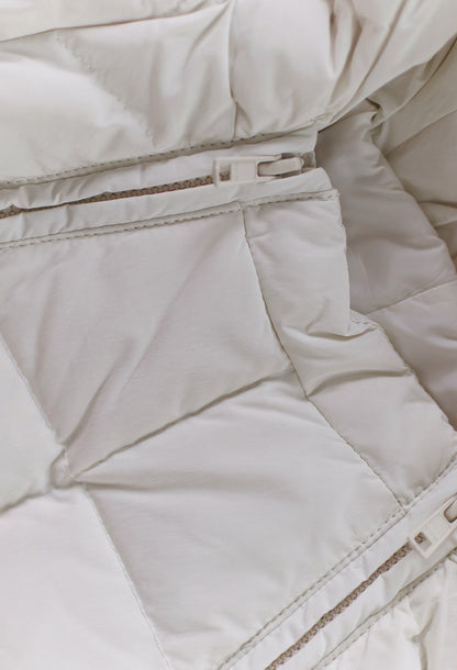 Lightweight padded jumpsuit - Cream [EARTH THE ARCHIVE] (26AW)