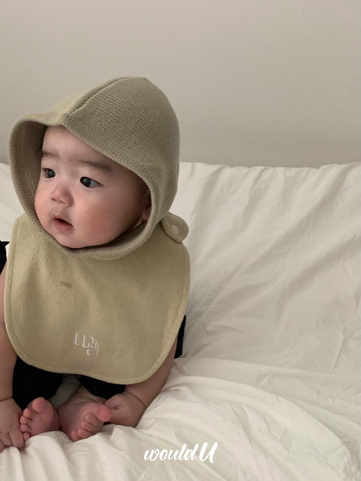 【オーダー会】cloud terry bibs [wouldU]【2025年10月中旬以降順次お届け予定】