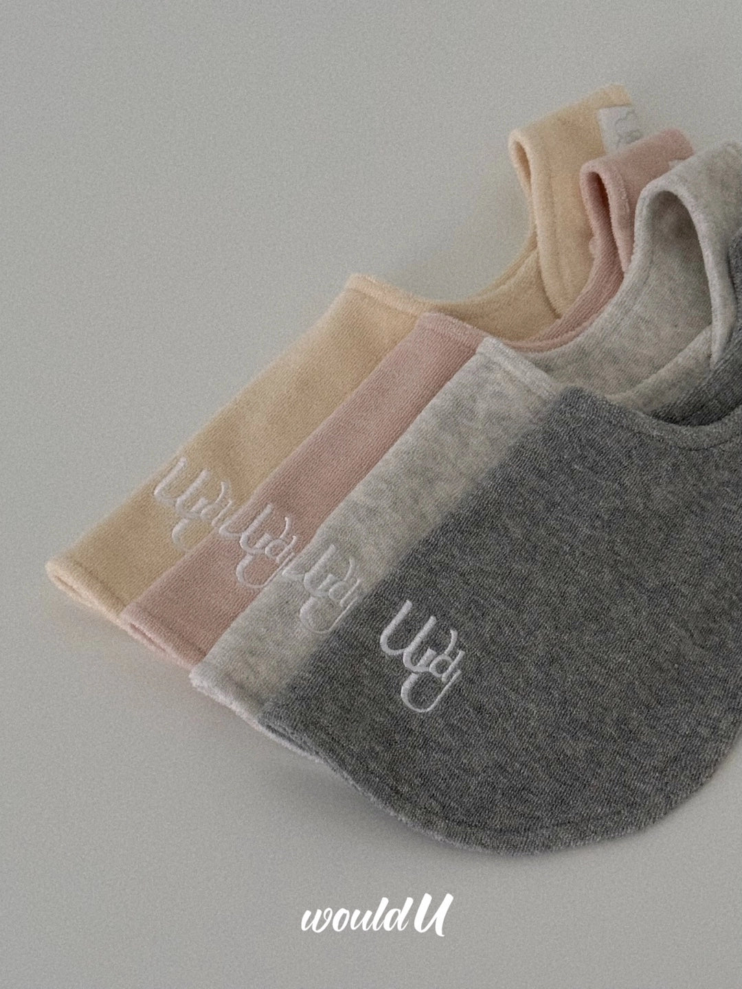 cloud terry bibs [wouldU]