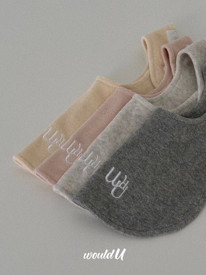 【オーダー会】cloud terry bibs [wouldU]【2025年10月中旬以降順次お届け予定】
