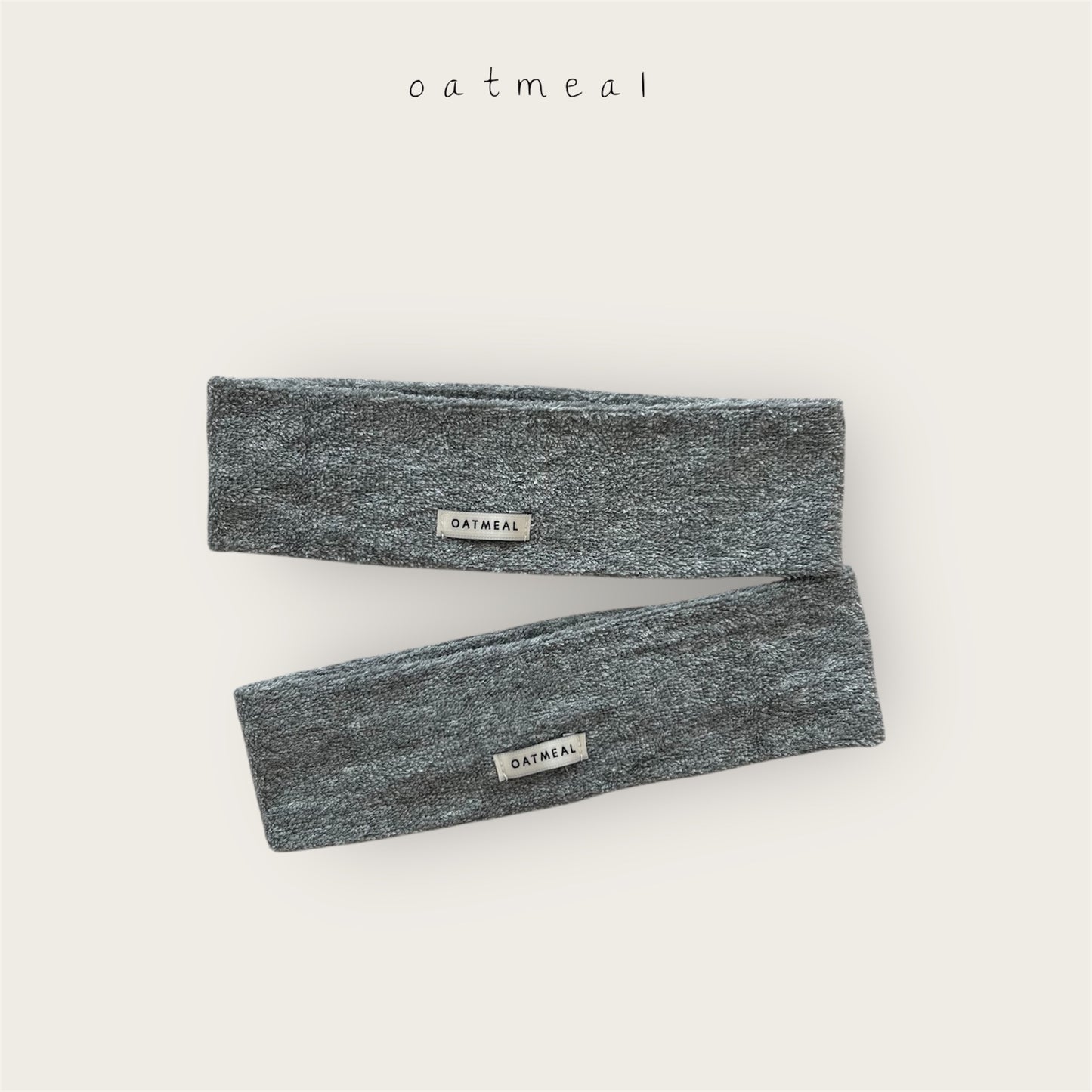 【予約商品】Terry hairband [Oatmeal] (26SS)【2026年3月中旬以降順次発送】