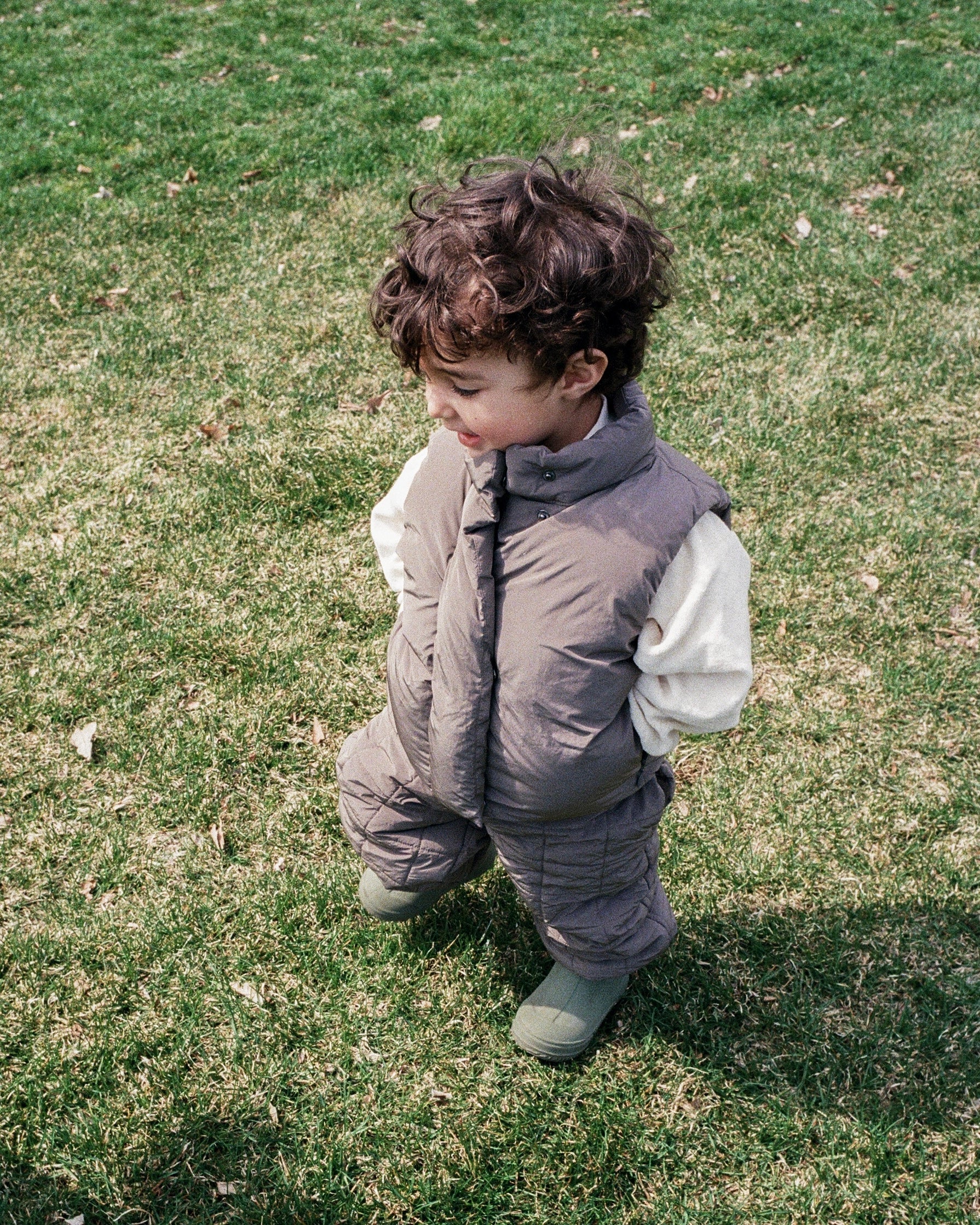 Lightweight padded pants - Pink [EARTH THE ARCHIVE] (26AW)