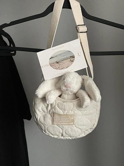 【オーダー会】Couple Cross Bag - Cream Beige [wouldU]【2025年11月下旬以降順次お届け予定】