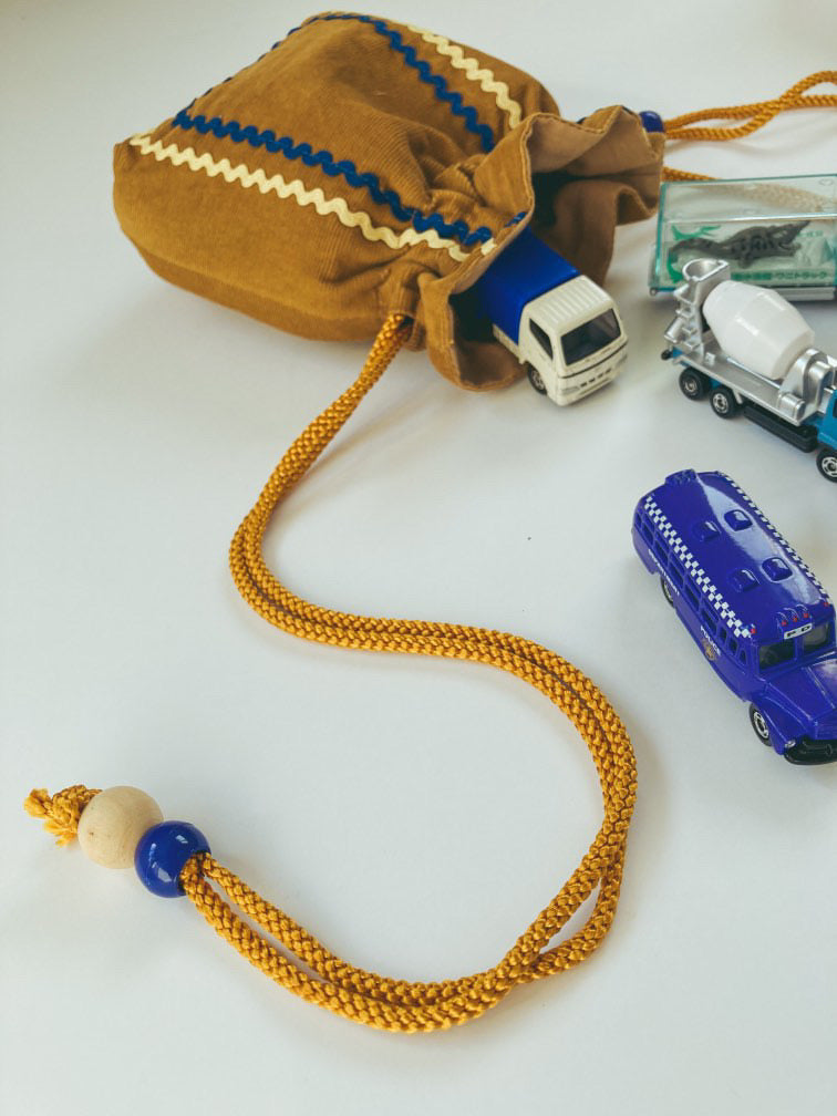 Pochett for toy cars - Pumpkin