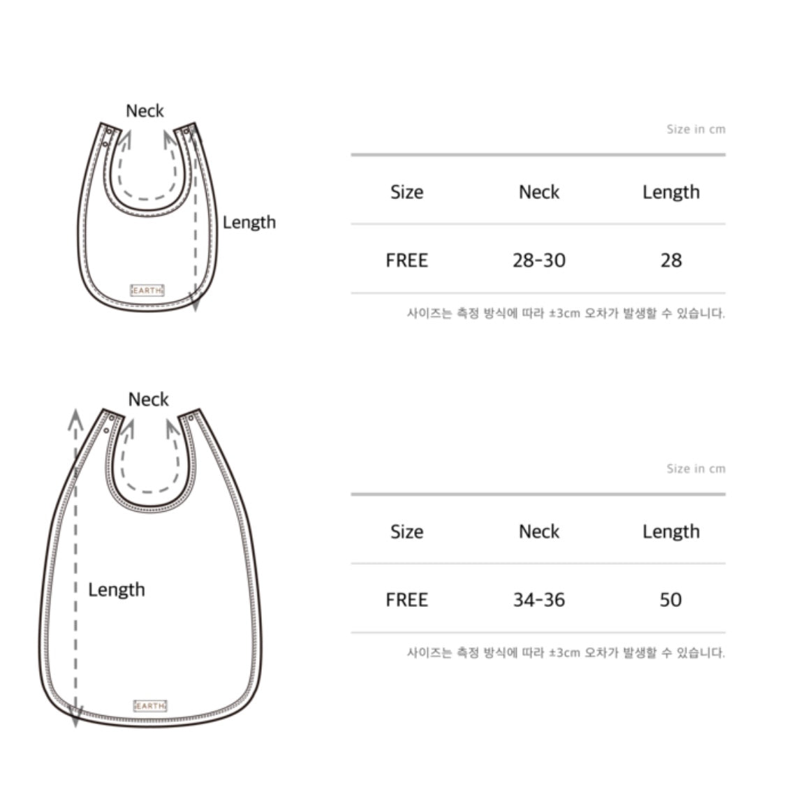 Little Bunnies Bib Set [EARTH THE ARCHIVE × KBP] (26AW)