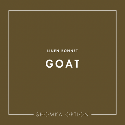 【SHÓMKA】option / type (linen bonnet)