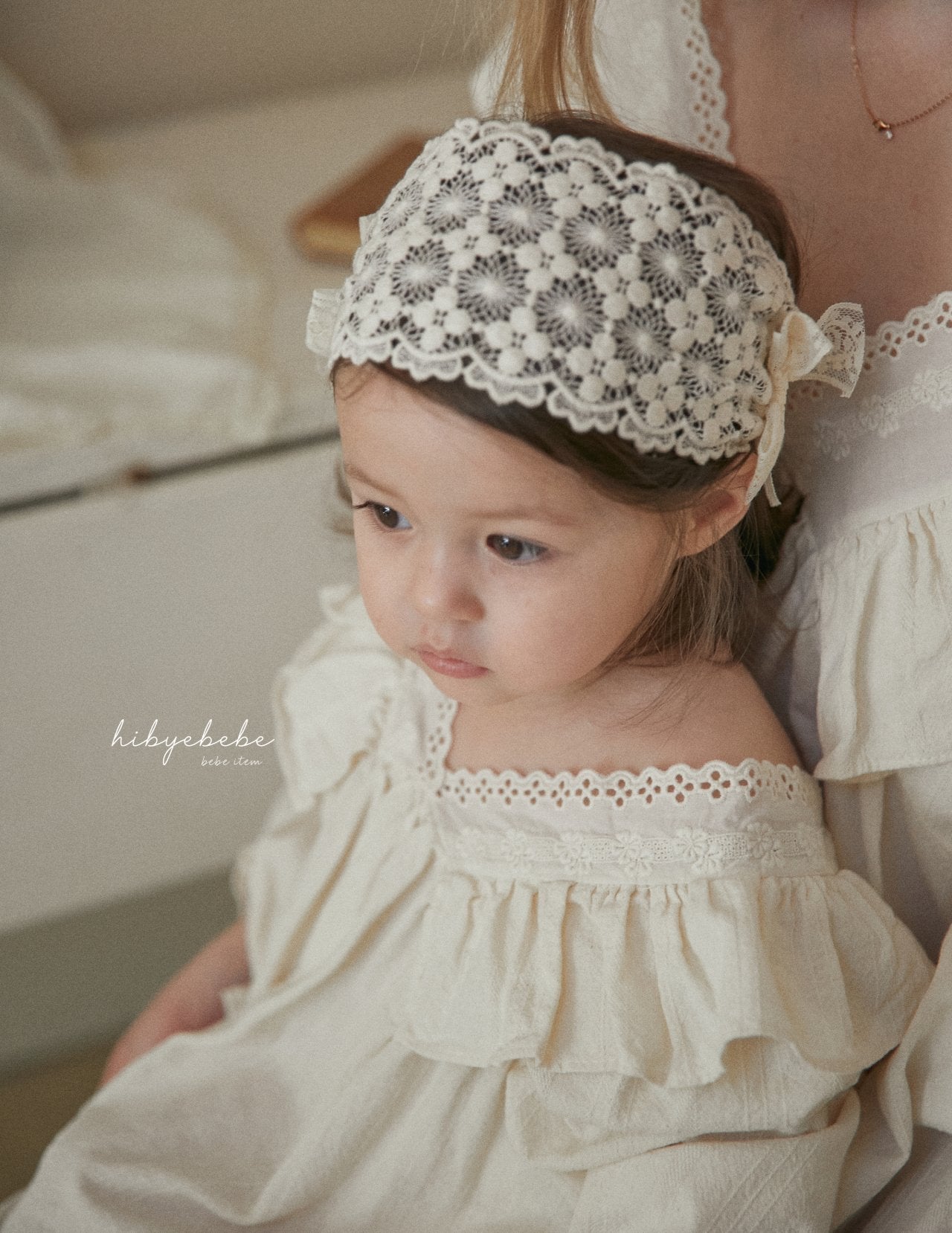 [hi bye bebe] V frill onepiece