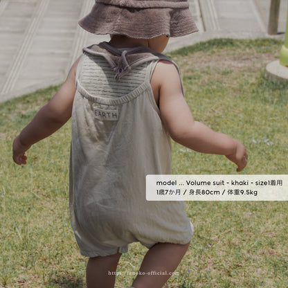 【26年11月オーダー会】 Volume Suit [EARTH THE ARCHIVE] (全5色) 【2026年3月上旬以降お届け予定】