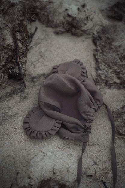 【オーダー会】'KOALA' LINEN BONNET [SHOMKA] 【2026年4月中旬以降順次発送】