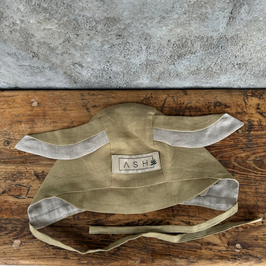 [ASH generation] rabbit bonnet (straight) / pistachio