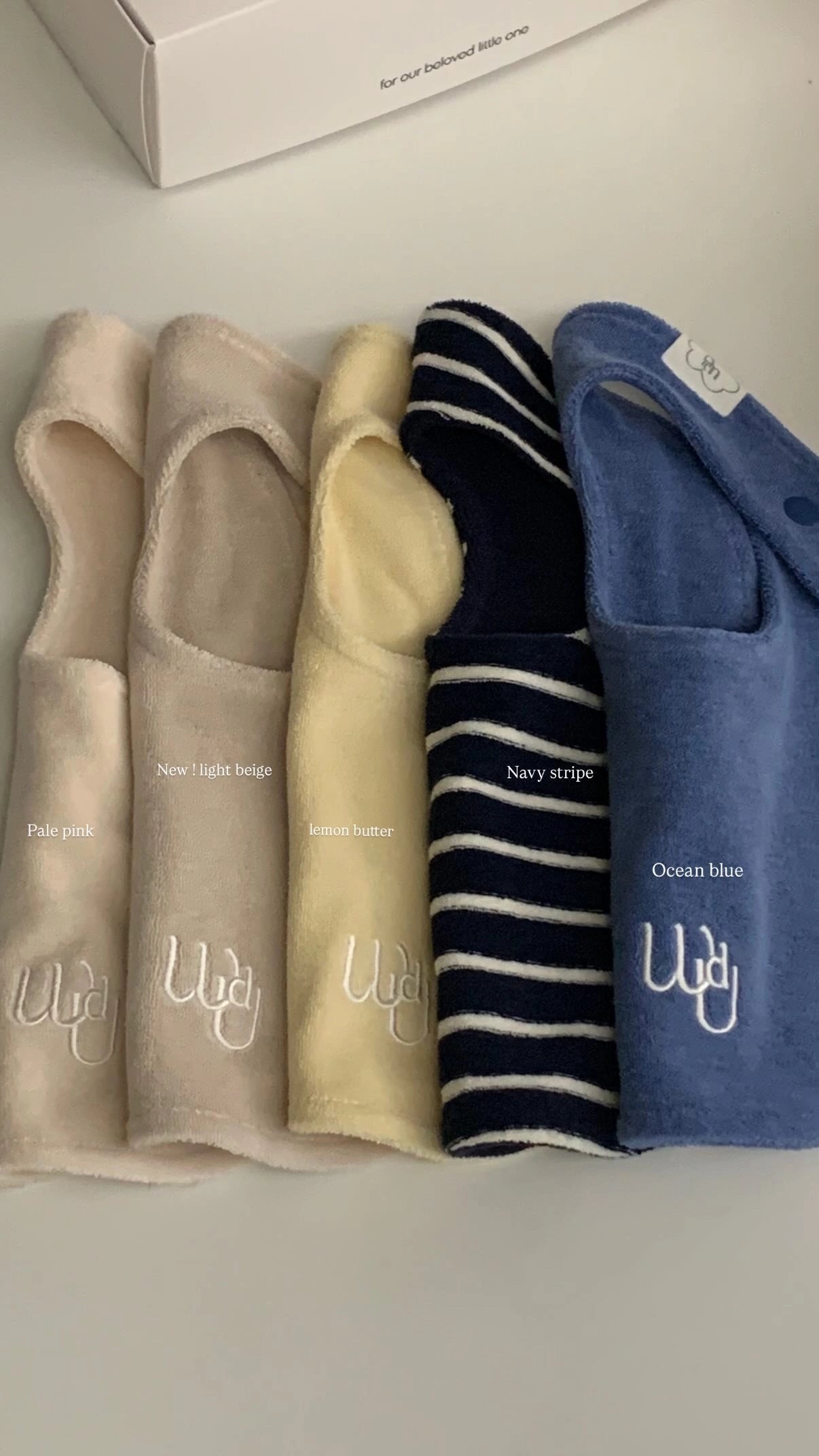 Cloud Terry Bibs [wouldU]