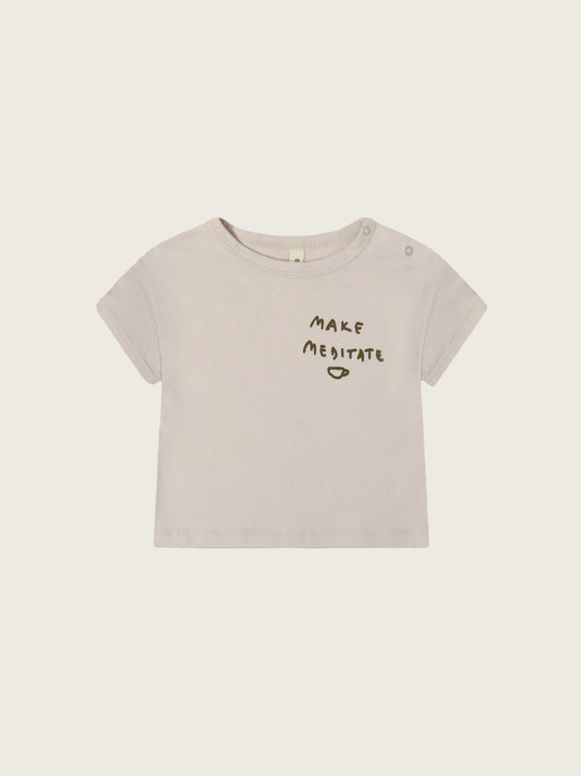 Make Meditate. Boxy T-shirt [organic zoo] (24SS)