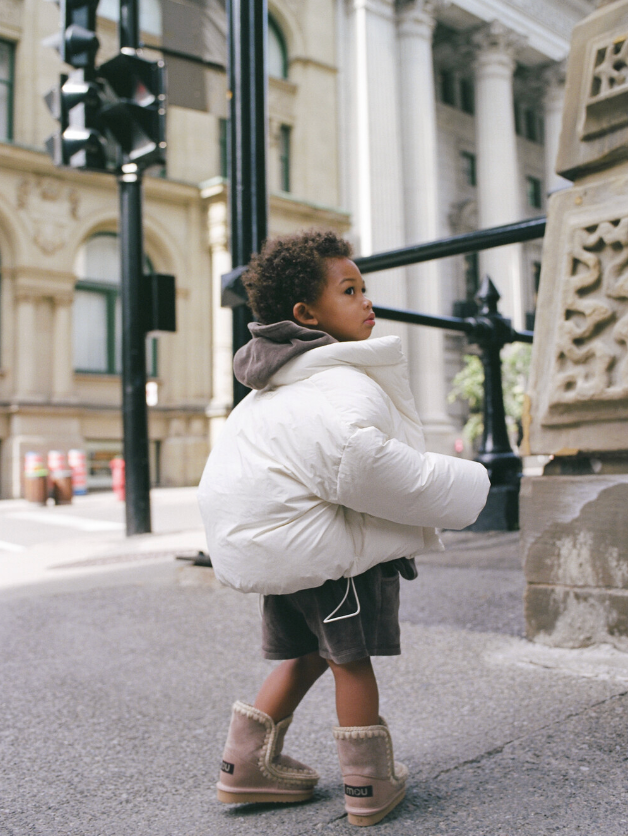 Padded jaket - Brown [EARTH THE ARCHIVE] (26AW)