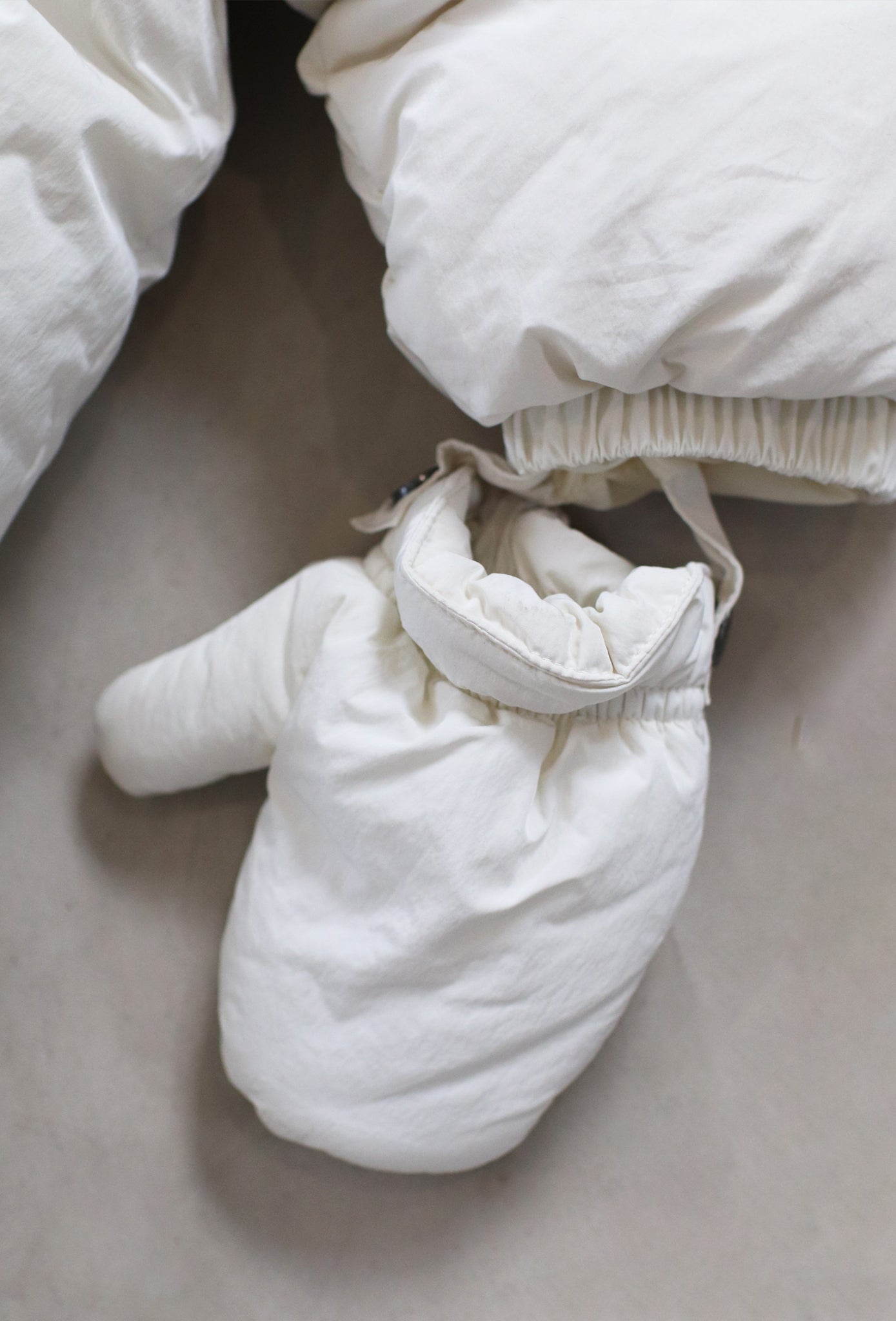 Padded jumpsuit - Cream [EARTH THE ARCHIVE] (26AW)