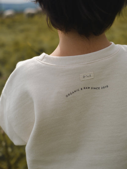 O~Z UNDYED MILK SWEATSHIRT [organic zoo]