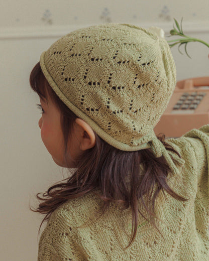 Leaf Breeze Beanie - Olive [Doucement] (26SS)