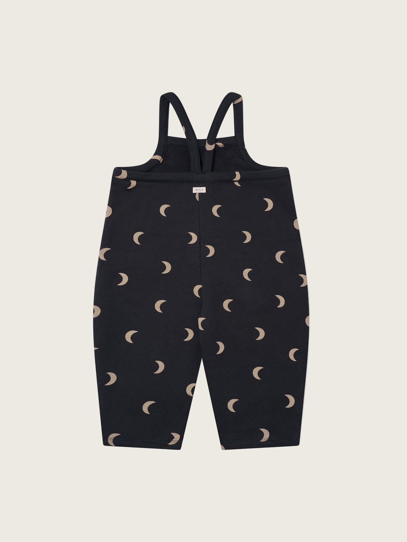 CHARCOAL MIDNIGHT OVERSIZED DUNGAREES [organic zoo]