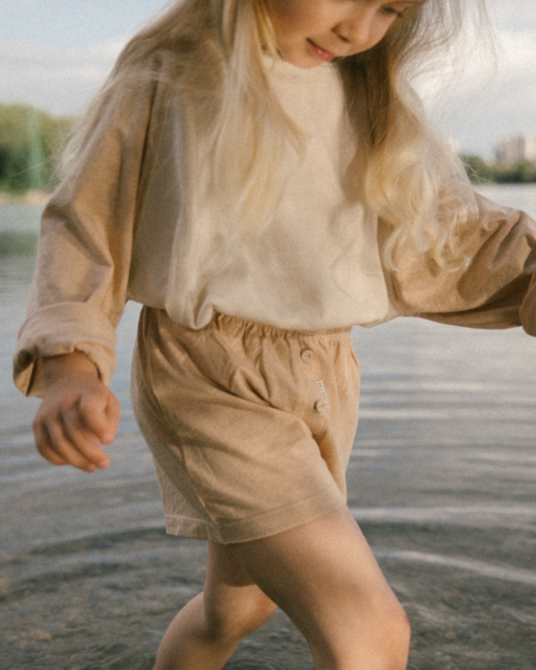 Raglan T-shirt - Cream/Beige [EARTH THE ARCHIVE] (26AW)