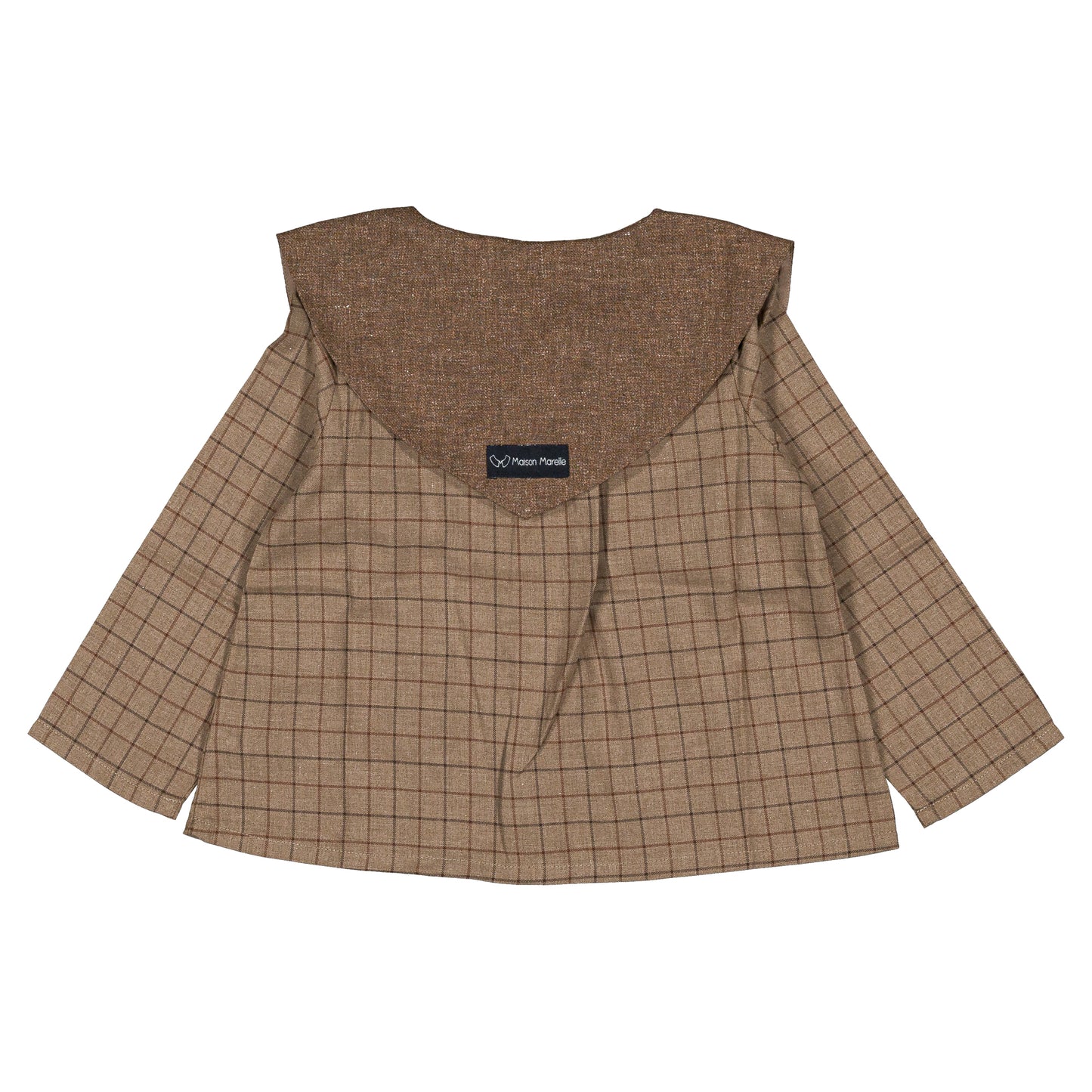 【オーダー会】 Shirt OPERA - brown tiles [Maison Marelle](25AW Drop1) 【2025年12月中旬以降発送予定】