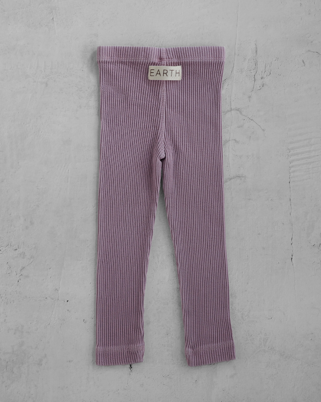 Ribbed pants - Cotton Lavender [EARTH THE ARCHIVE] (26AW)