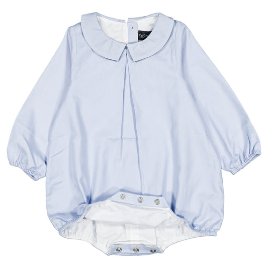 【オーダー会】 Romper BATIGNOLLES - soft blue [Maison Marelle](25AW Drop1) 【2025年12月中旬以降発送予定】