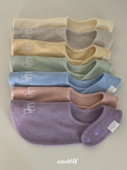 【オーダー会】cloud terry bibs [wouldU]【2025年11月下旬以降順次お届け予定】