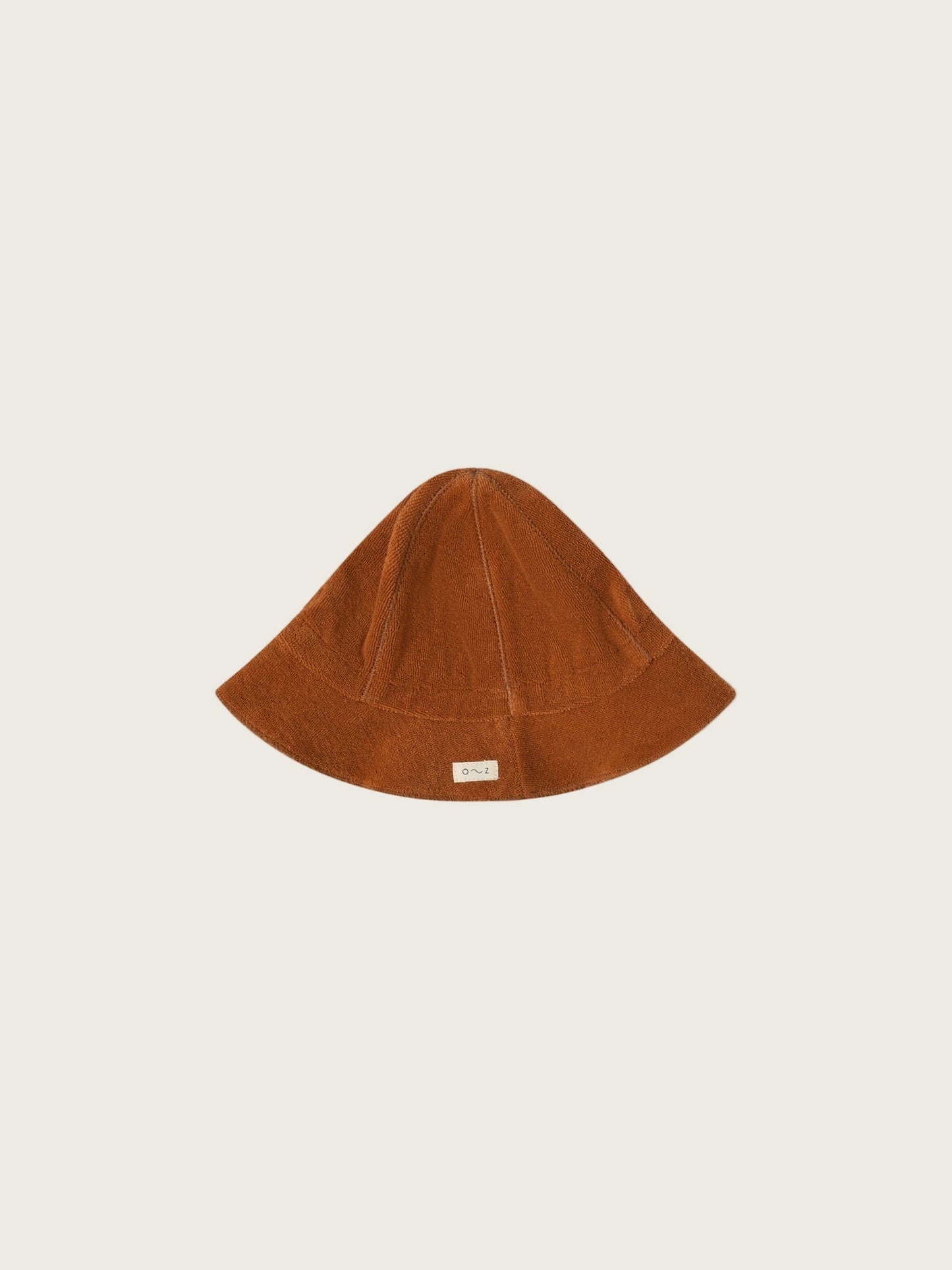 TERRACOTTA TERRY SUN HAT [organic zoo]