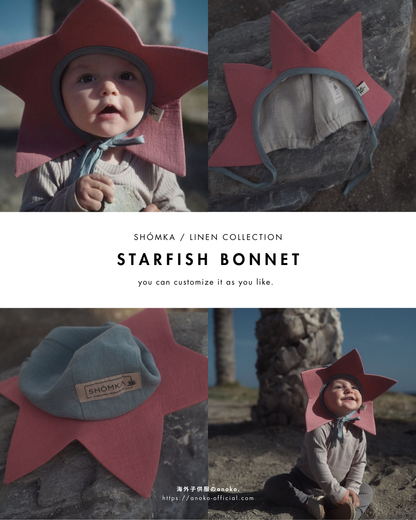 【オーダー会】LINEN BONNET & HAT [SHOMKA/ショムカ] (25SS)