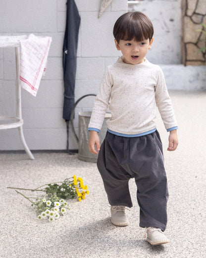 Rustic Corduroy Pants - Stone  [Doucement] (25AW)【2025年10月下旬以降お届け予定】