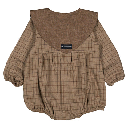 【オーダー会】 Romper NEUILLY - brown [Maison Marelle](25AW Drop1) 【2025年12月中旬以降発送予定】