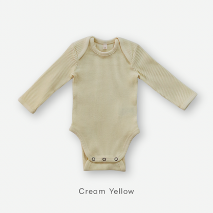 【26年11月オーダー会】 Long Sleeve Baby Suit [EARTH THE ARCHIVE] (全4色) 【2026年3月上旬以降お届け予定】