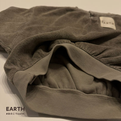 [EARTH] Volume sweatshirts (khaki)