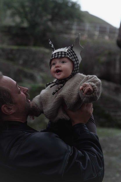 【オーダー会】'BAT' LINEN BONNET [SHOMKA] 【2026年4月中旬以降順次発送】