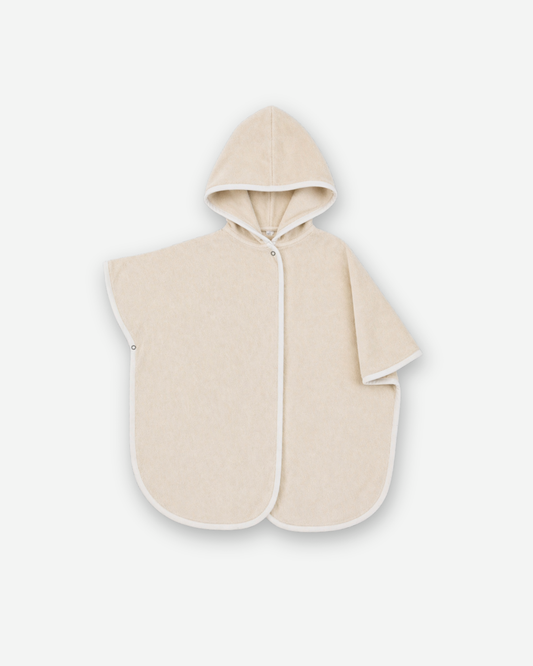 Towel Poncho - Ecru Cream [EARTH THE ARCHIVE] (26AW)