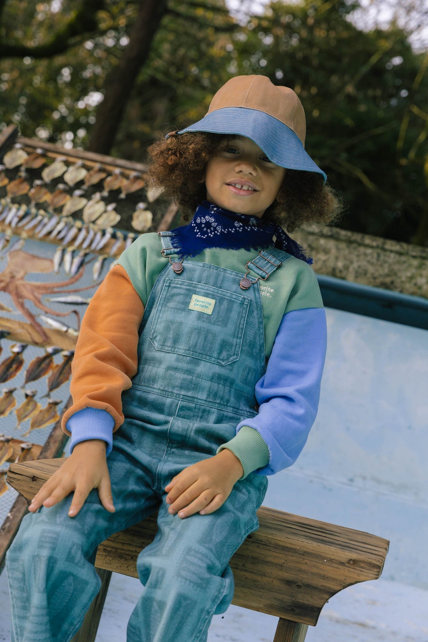 ALFAMA KIDS OVERALLS [Favorite People] (25AW)