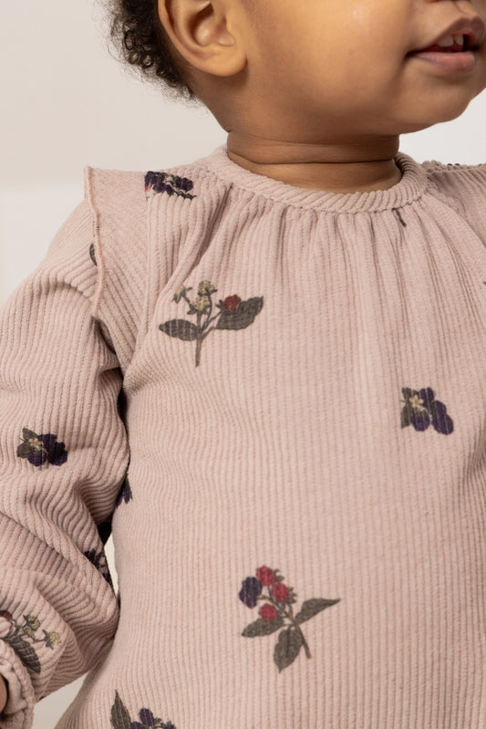 【予約販売】 ESMEE ROMPER - LIGHT MAUVE / BLACKBERRIES [STUDIO BOHEME] (25AW) 【2025年9月中旬以降入荷予定】