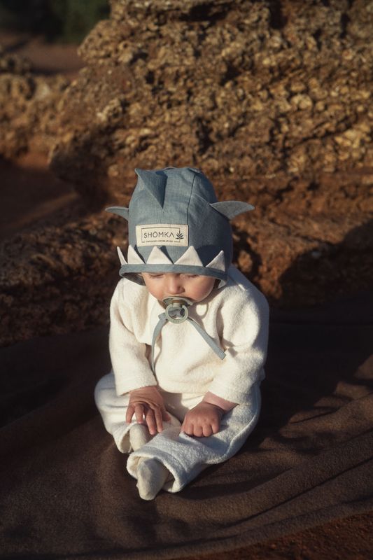 【オーダー会】'SHARK' LINEN BONNET [SHOMKA] 【2026年4月中旬以降順次発送】