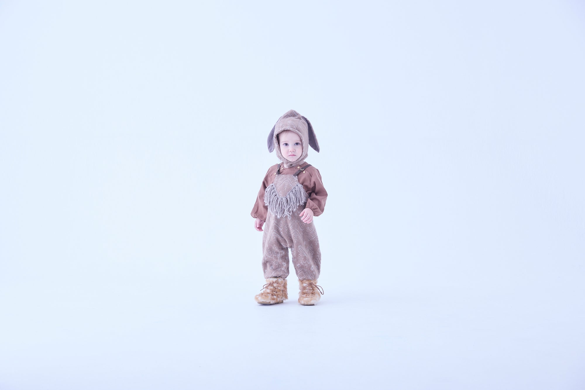 Baby Blouse - Brown [eLfinFolk ] (25AW•Drop1)