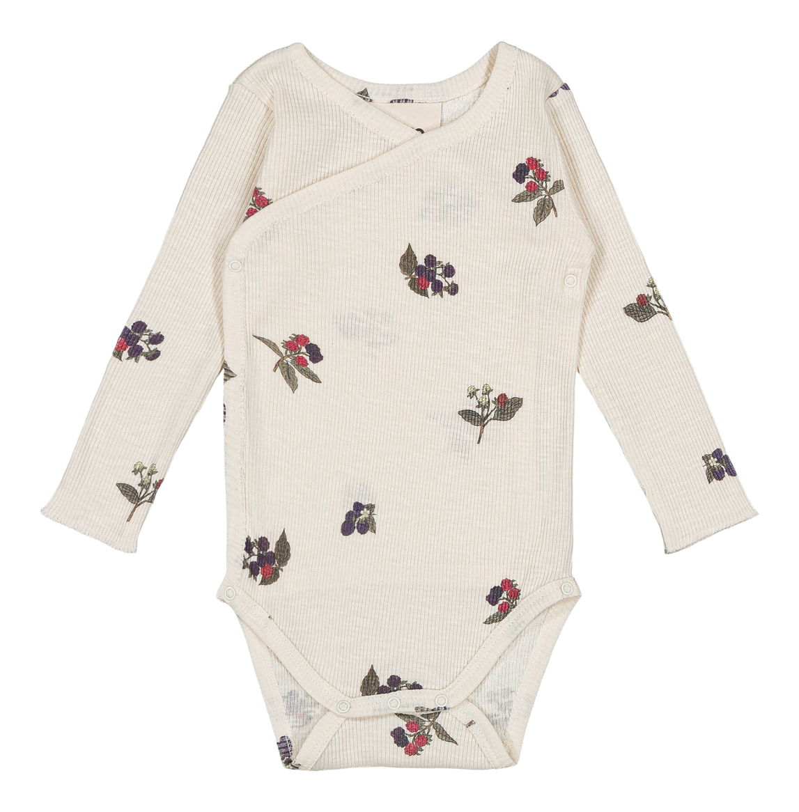 HOHO BODYSUIT - ECRU / BLACKBERRIES [STUDIO BOHEME] (25AW)