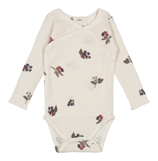 【予約販売】 HOHO BODYSUIT - ECRU / BLACKBERRIES [STUDIO BOHEME] (25AW) 【2025年9月中旬以降入荷予定】