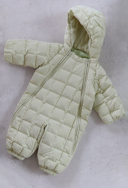 Lightweight padded jumpsuit - Light Olive [EARTH THE ARCHIVE] (26AW)